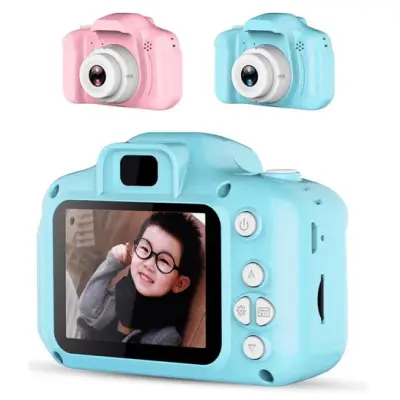 Câmera Digital Fotográfica Infantil 3 Mega Pixels Efeito Animação