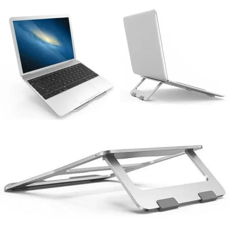 Suporte Para Notebook Macbook em Alumínio 11 à 16 Polegadas