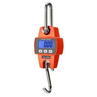 Balança Digital Industrial de 300kg Mini Guindaste