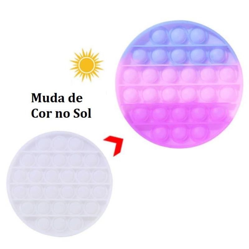 Pop It Fidget Muda Cor No Sol – Atacado