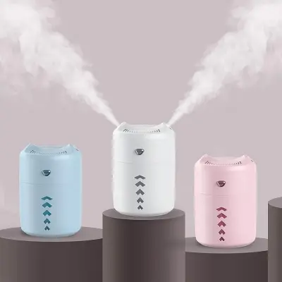 Aromatizador Umidificador e Difusor de Ar Ultrassônico Duplo