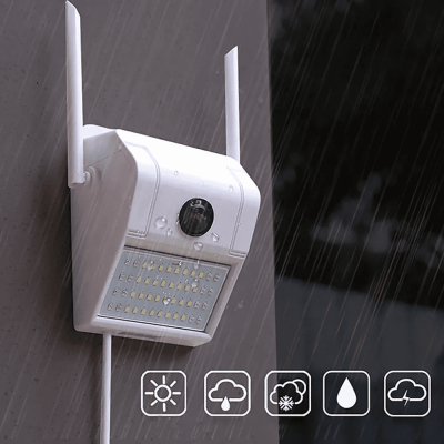 Câmera Ip Parede Externa Segurança 1080p V380 Noturna Led