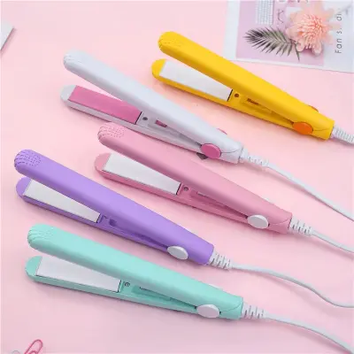 Mini Chapinha Prancha de Bolsa Portátil Cabelo Bivolt