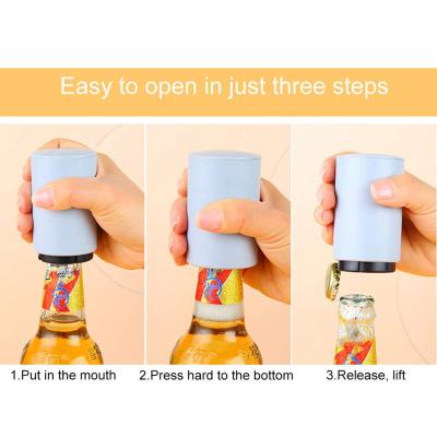 Abridor de Garrafa Automático Magnético Cerveja Fácil de Usar