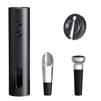 Kit Abridor de Vinho Elétrico Recarregável USB