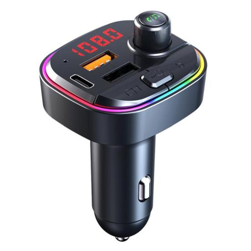 Adaptador Bluetooth Carro Carregador USB Transmissor FM
