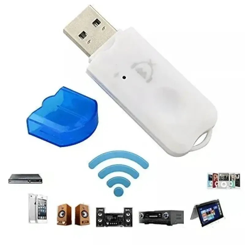 Adaptador Receptor Bluetooth Usb Pendrive Carro Musica