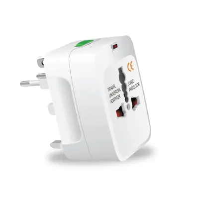 Adaptador Universal Tomada Para Viagem Padrão Internacional Eua Europa