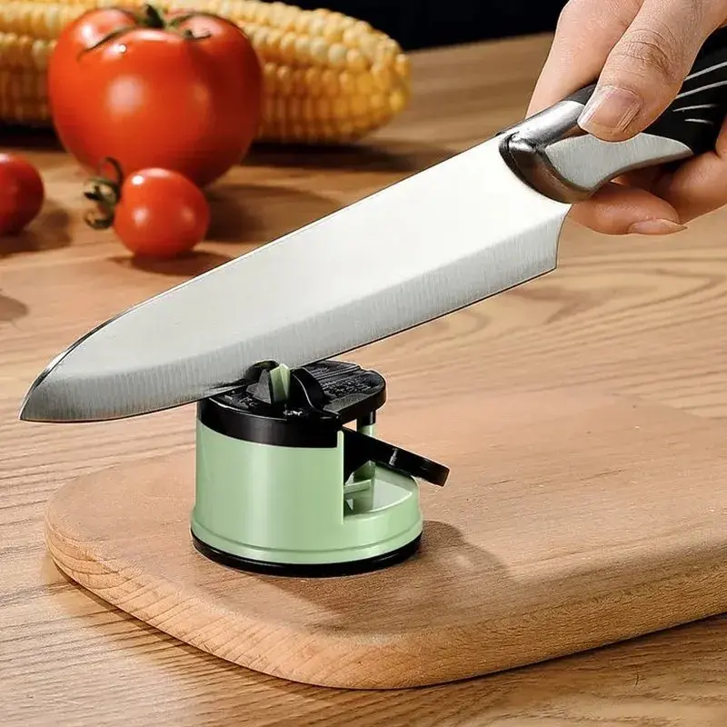 Afiador e Amolador de Facas de Alta Eficiência com Ventosa – Easy Sharp