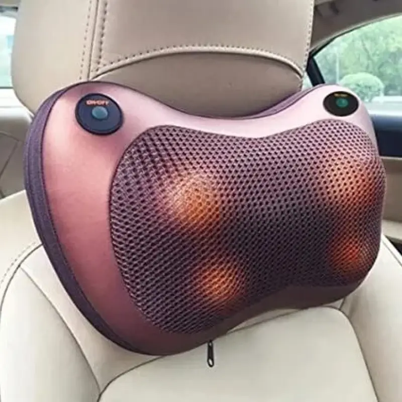 Almofada Massageadora Movimentos Shiatsu Com Cromoterapia – Car e Home