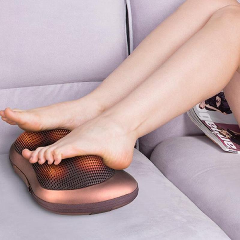 Almofada Massageadora Movimentos Shiatsu Com Cromoterapia – Car e Home