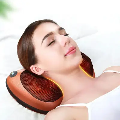 Almofada Massageadora Movimentos Shiatsu Com Cromoterapia – Car e Home