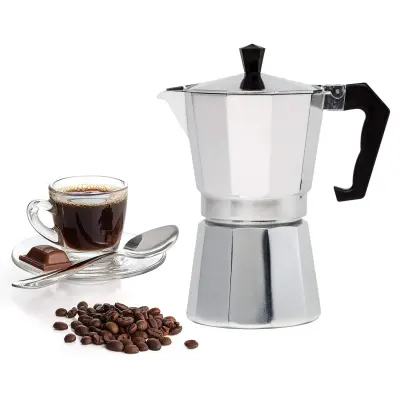 Cafeteira Italiana Moka Alumínio – 300ml Original