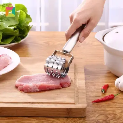 Amaciador Triturador de Carne Bife em Aço Inox