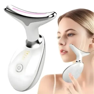 Aparelho Antirrugas Tratamento Facial LED 3 Cores Lift Fototera