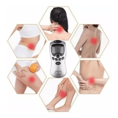 Aparelho Digital Therapy Machine Massageador Muscular Fisioterapia – 4 Eletrodos