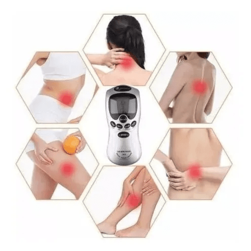 Aparelho Digital Therapy Machine Massageador Muscular Fisioterapia – 4 Eletrodos