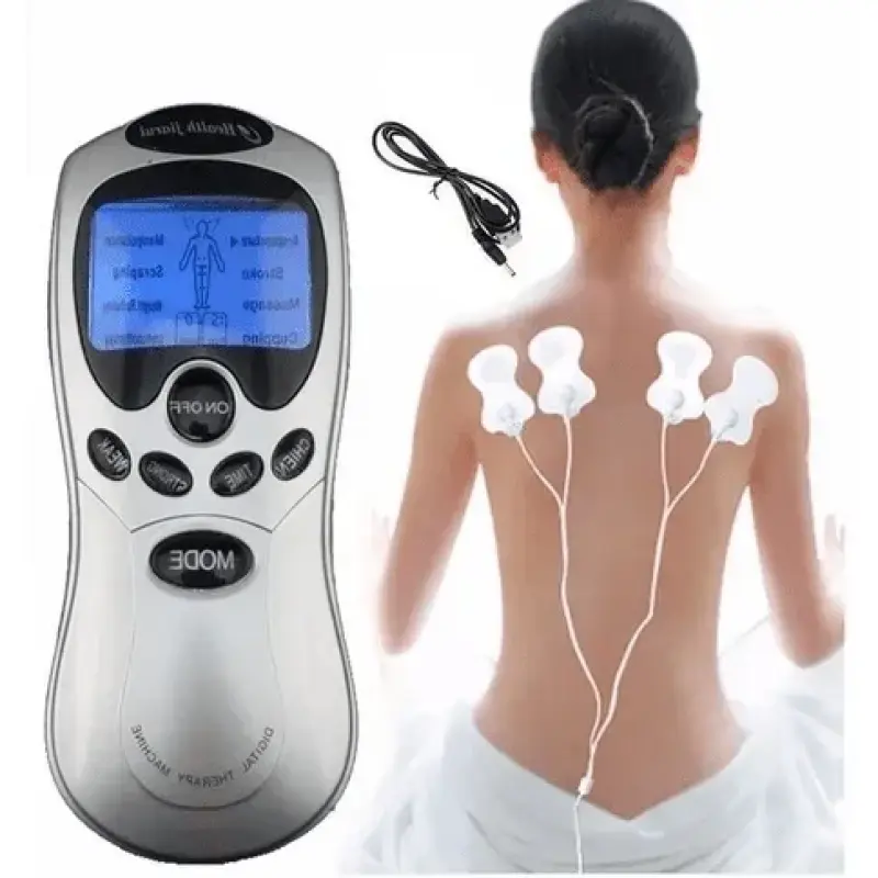 Aparelho Digital Therapy Machine Massageador Muscular Fisioterapia – 4 Eletrodos