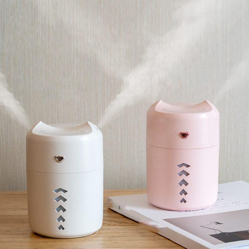 Aromatizador Umidificador e Difusor de Ar Ultrassônico Duplo