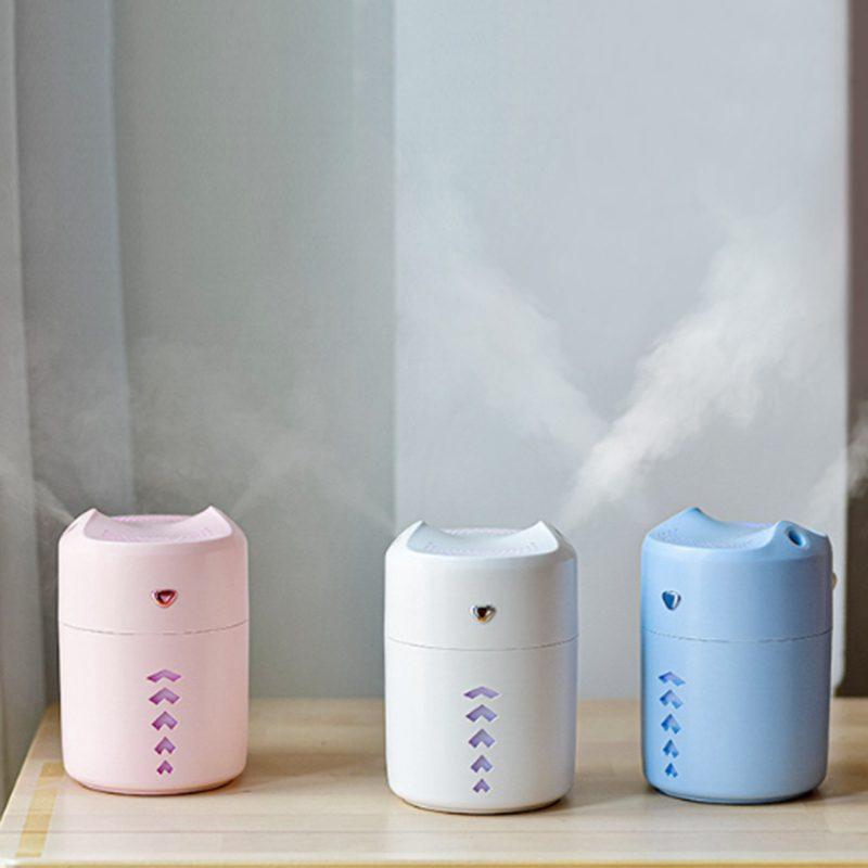 Aromatizador Umidificador e Difusor de Ar Ultrassônico Duplo