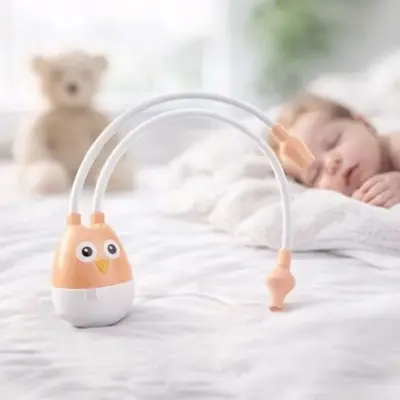Aspirador Nasal Infantil para Higiene e Remoção de Secreção