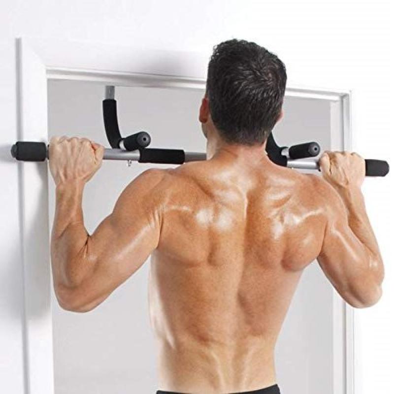 Barra Fixa de Porta Mista Paralela Academia Musculação em Casa Crossfit