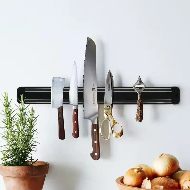 Barra Magnética para Facas de Cozinha Ferramentas e Chaves – 50cm
