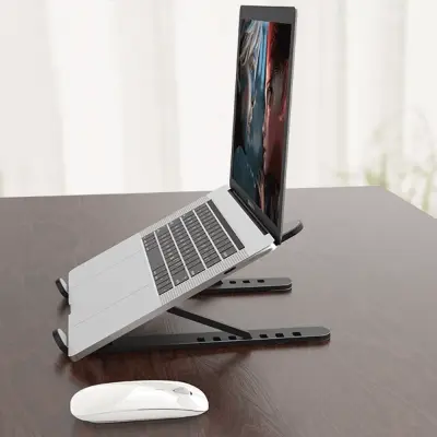 Base Suporte de Mesa Para Notebook Regulável Home Office