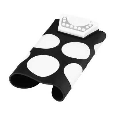 Bateria Eletrônica Musical Drum Dobrável Silicone