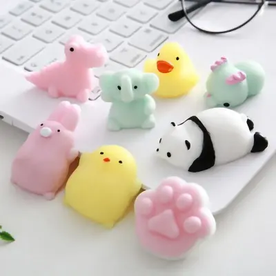 Bichinho Macio De Apertar Squishy Mochi Fidget Anti Stress