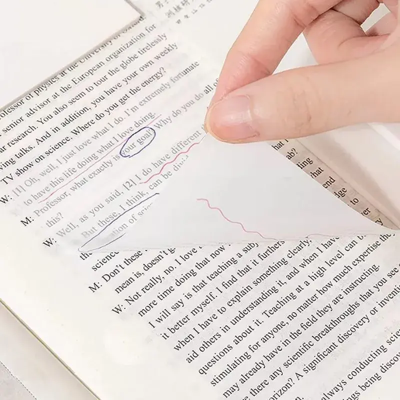 Bloco Adesivo Transparente Para Anotações