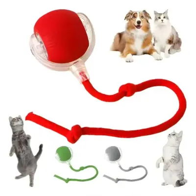 Bola de Brinquedo Inteligente LED Automática Carga USB