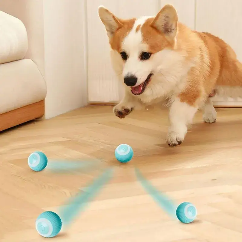 Bola Giratória Inteligente Brinquedo PET Recarregavel USB