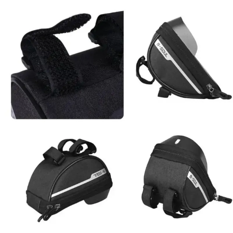 Bolsa de Guidão para Bicicleta com Suporte para Celular Impermeável