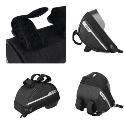 Bolsa de Guidão para Bicicleta com Suporte para Celular Impermeável