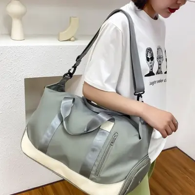 Bolsa Mala Viagem De Mão Super Grande Transversal – Cor Sortida
