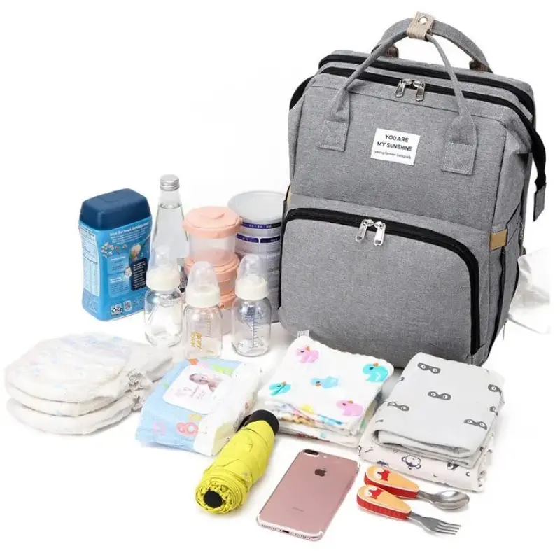 Bolsa Maternidade Multifuncional Resistente Berço Portátil