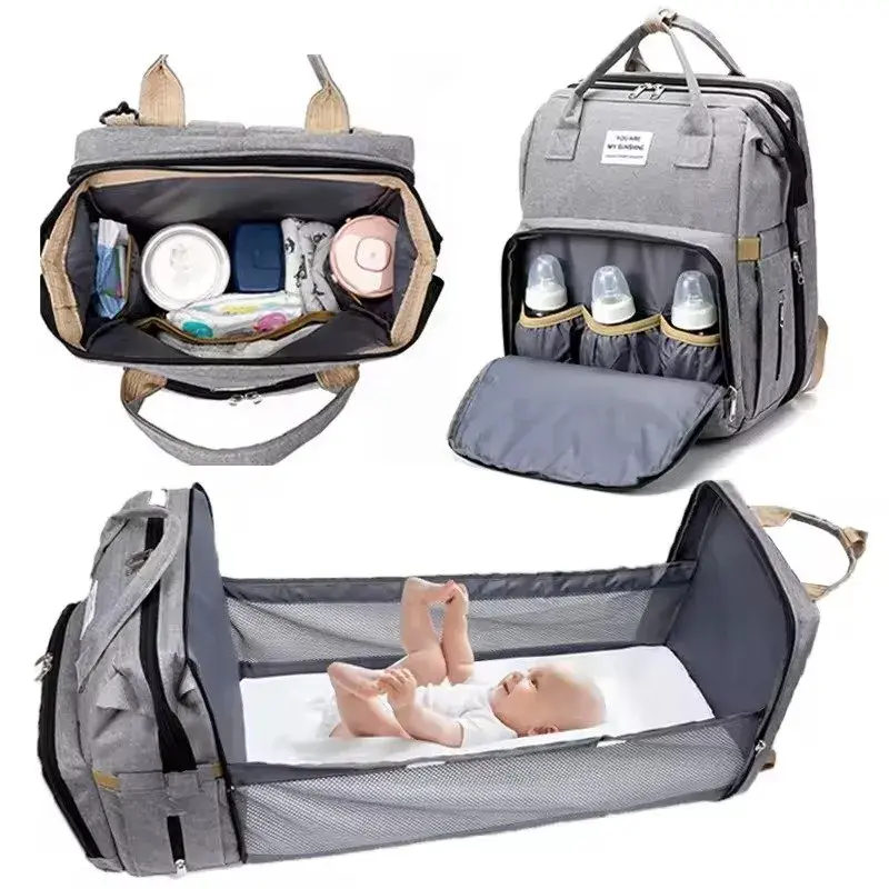 Bolsa Maternidade Multifuncional Resistente Berço Portátil