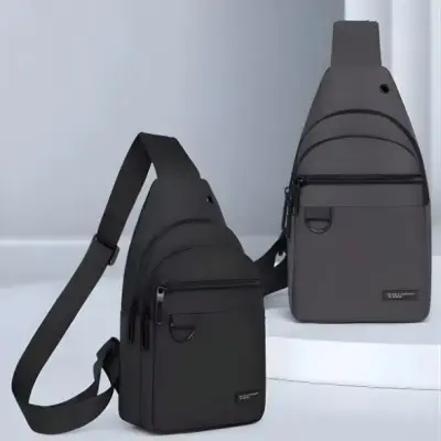 Bolsa Mochila Transversal Ombro Ajustável
