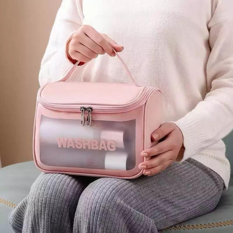 Necessaire Organizadora Transparente para Viagem