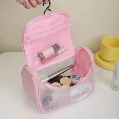 Necessaire Organizadora Transparente para Viagem