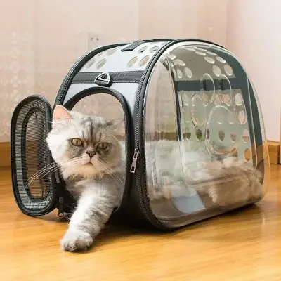 Bolsa PET Panorâmica Para Cães E Gatos
