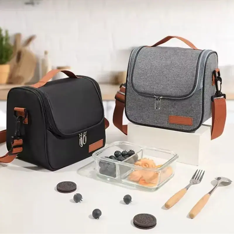 Bolsa Térmica Lancheira Com Alça Ajustavel