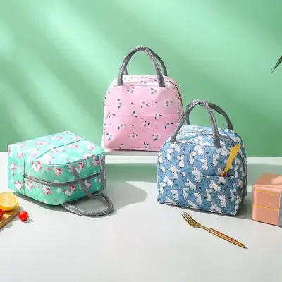 Bolsa Térmica Lancheira Escolar Marmita Com Alça Estampas Sortidas