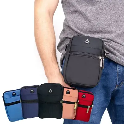 Bolsa Tiracolo Com 4 Compartimentos