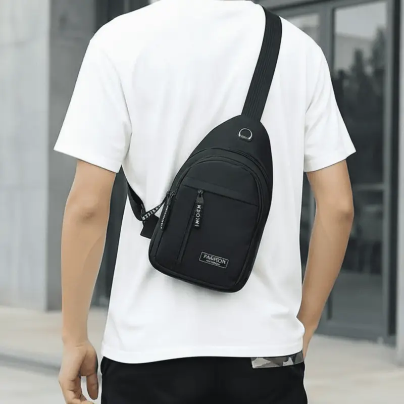 Bolsa Tiracolo Pochete Transversal Ombro Masculina