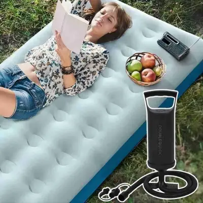 Bomba de Ar Portátil para Colchão, Piscina, Boias e Pneus