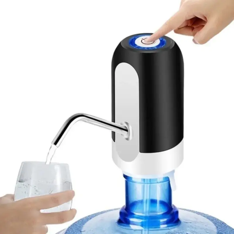 Bomba Para Galão Água Elétrica Garrafão Torneira Filtro USB