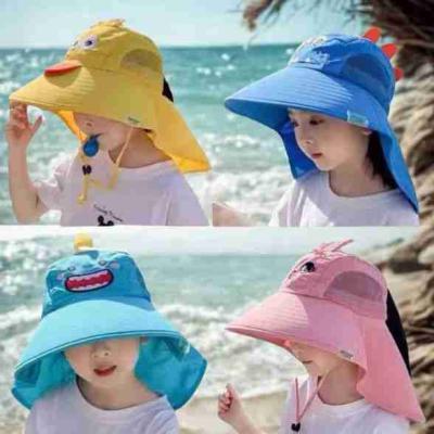Boné Chapéu Viseira Infantil Sol Praia Criança Proteção Uv