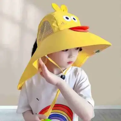 Boné Chapéu Viseira Infantil Sol Praia Criança Proteção Uv